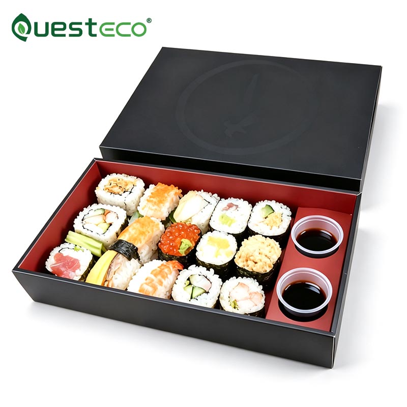 Бумажная коробка для хлебобулочных изделий Bento